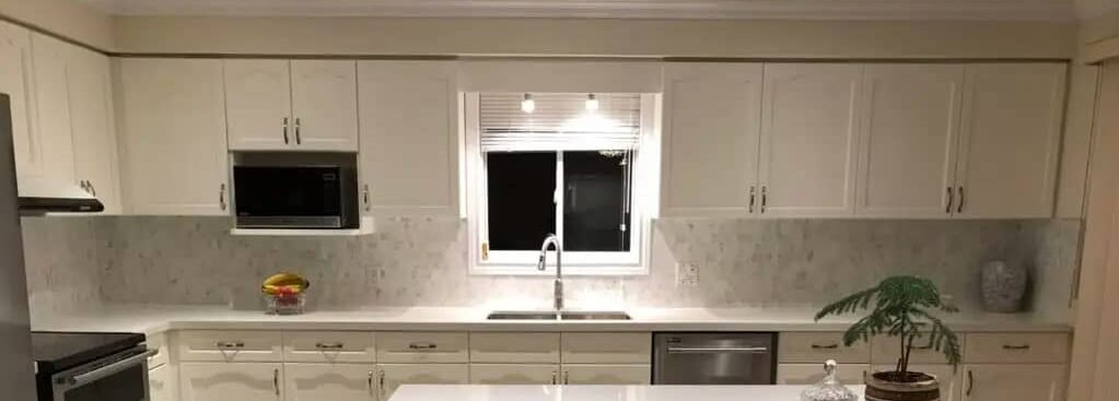 Kitchen island renovation in a Waterdown-area home